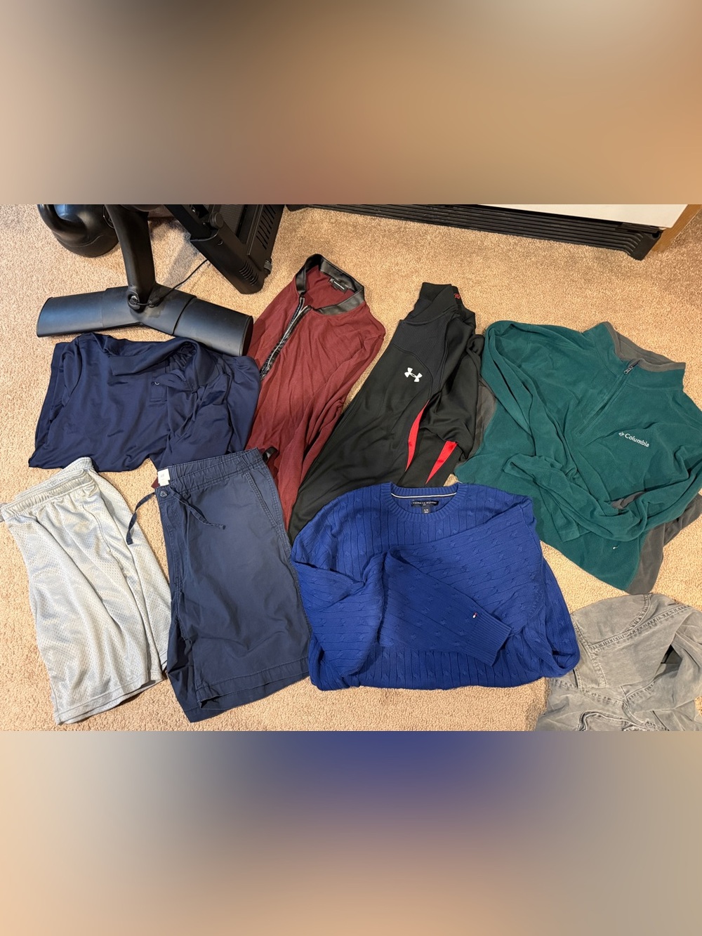 7 piece set of men’s XL clothes